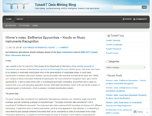 Tablet Screenshot of blog.tunedit.org